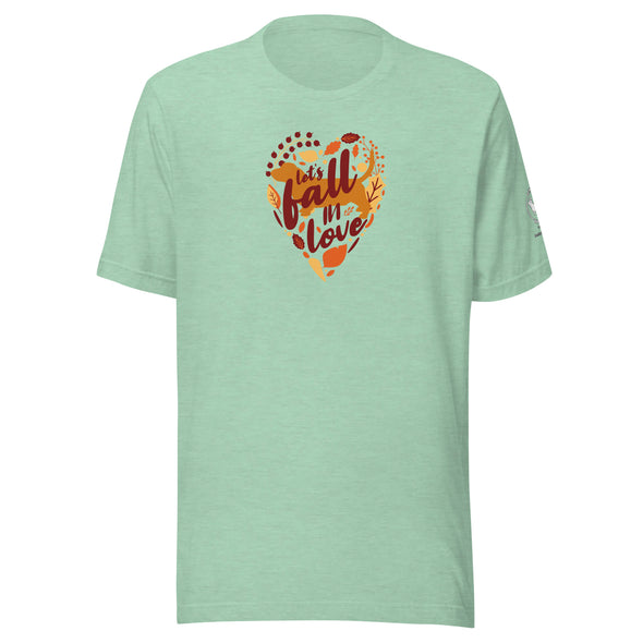 Let's Fall in Love Basset Hound Unisex t-shirt