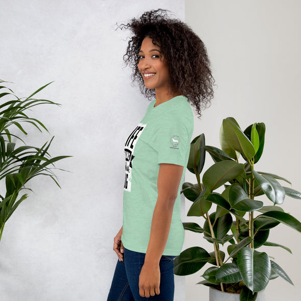 Life Begins with a Dog Unisex t-shirt