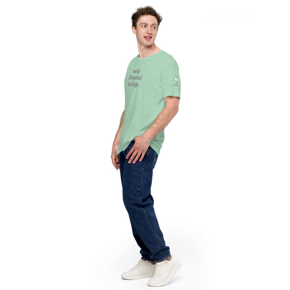 Easily Distracted by Dogs Unisex t-shirt