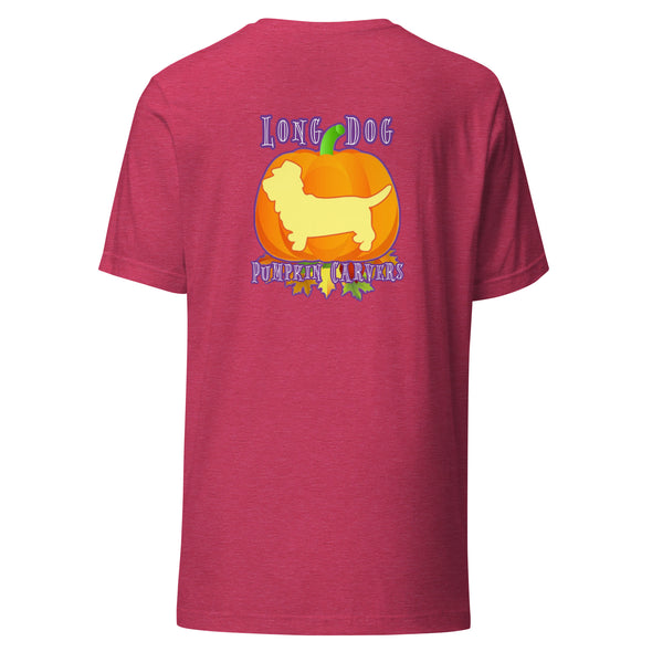Long Dog Pumpkin Carvers Unisex t-shirt