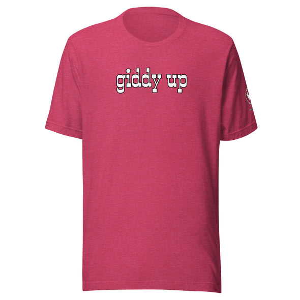 giddy up Unisex t-shirt