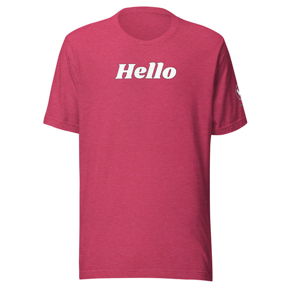 Hello Unisex t-shirt
