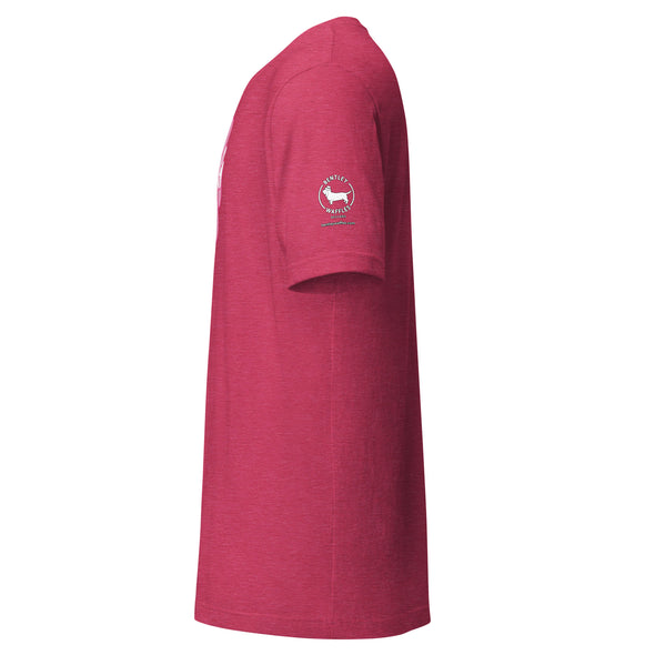 Dog Life Pink Paw Unisex t-shirt