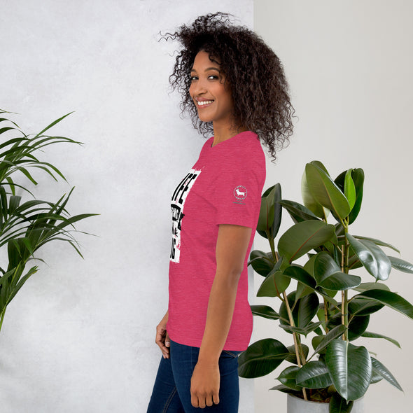 Life Begins with a Dog Unisex t-shirt