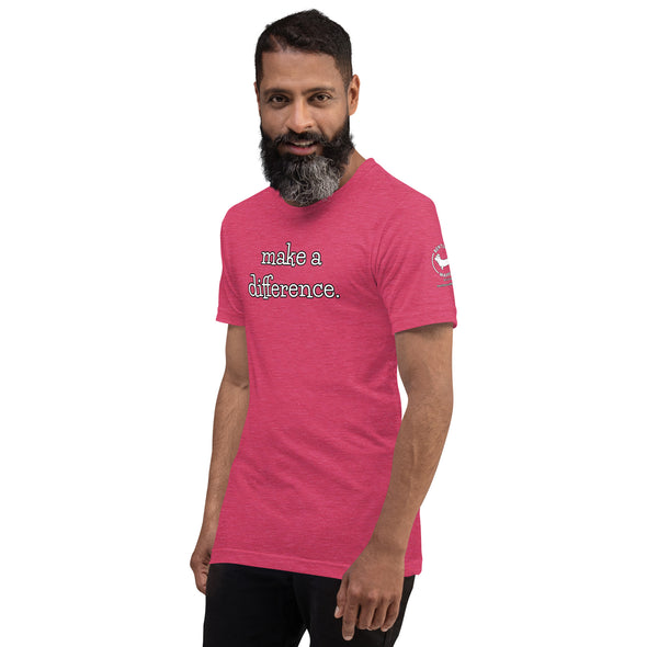 Make a difference Unisex t-shirt