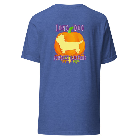 Long Dog Pumpkin Carvers Unisex t-shirt