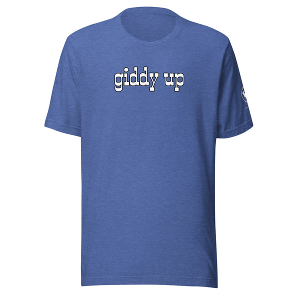 giddy up Unisex t-shirt