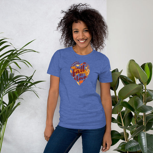 Let's Fall in Love Basset Hound Unisex t-shirt