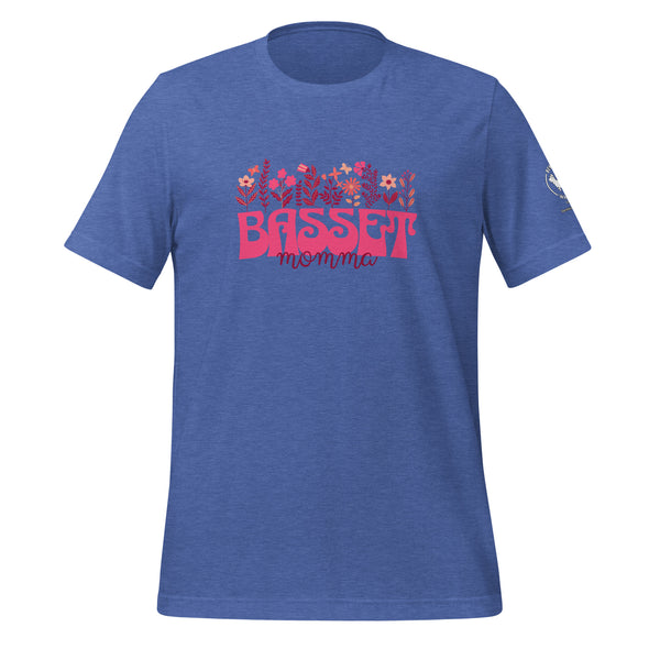 Basset Momma Pink T-shirt
