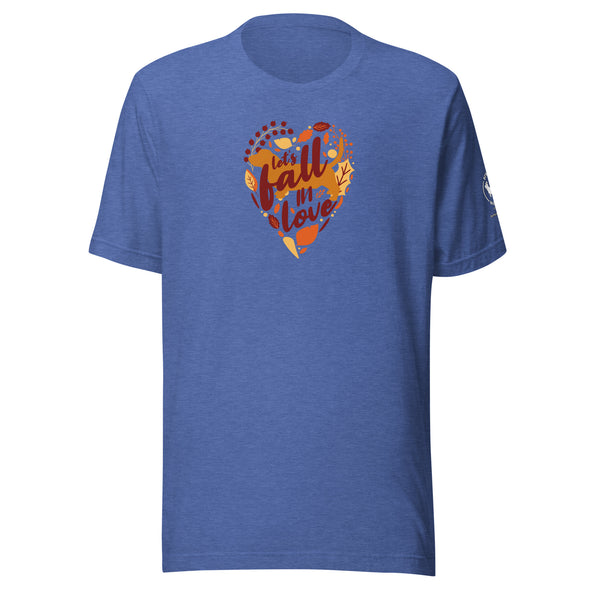 Let's Fall in Love Basset Hound Unisex t-shirt