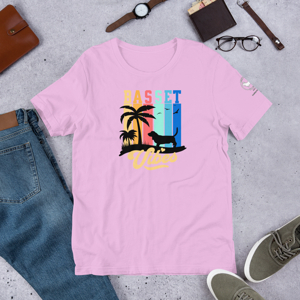 Basset Vibes Unisex t-shirt