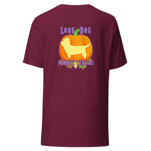 Long Dog Pumpkin Carvers Unisex t-shirt