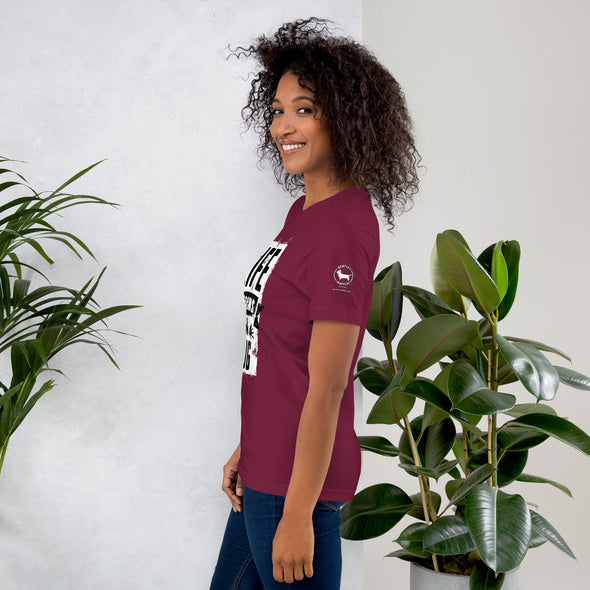 Life Begins with a Dog Unisex t-shirt