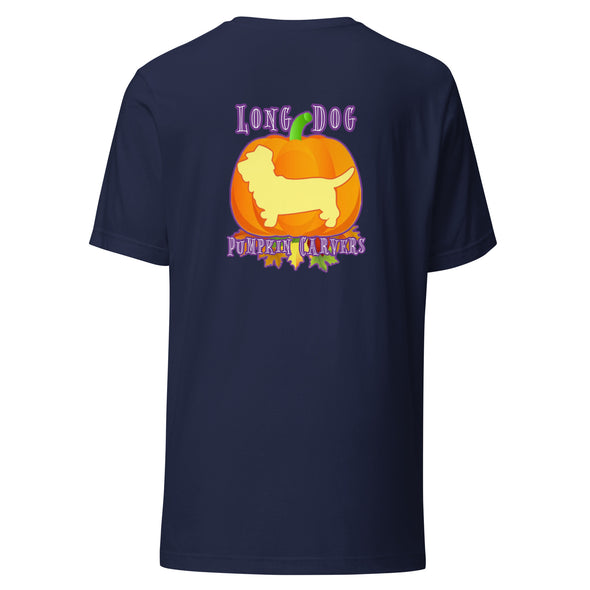 Long Dog Pumpkin Carvers Unisex t-shirt
