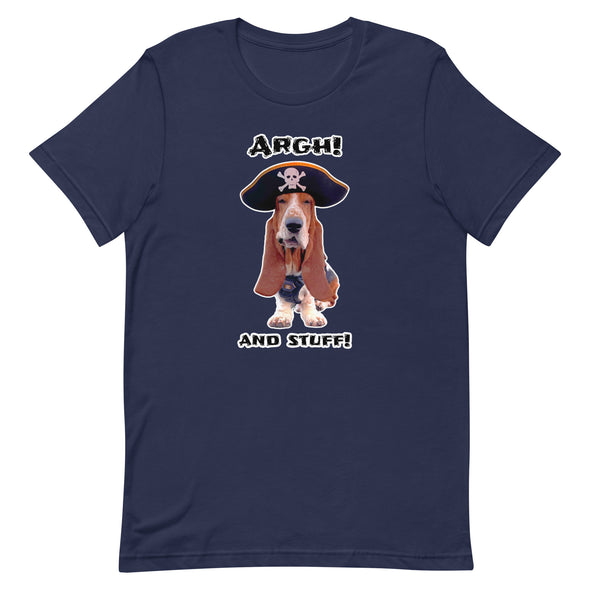 ARGH!...AND STUFF!  Unisex t-shirt