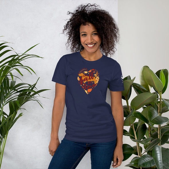 Let's Fall in Love Basset Hound Unisex t-shirt