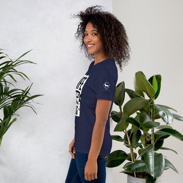 Life Begins with a Dog Unisex t-shirt