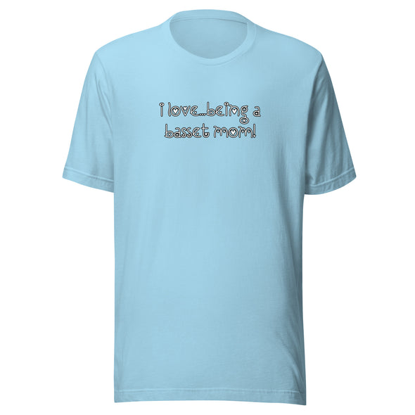 Basset Mom Unisex t-shirt