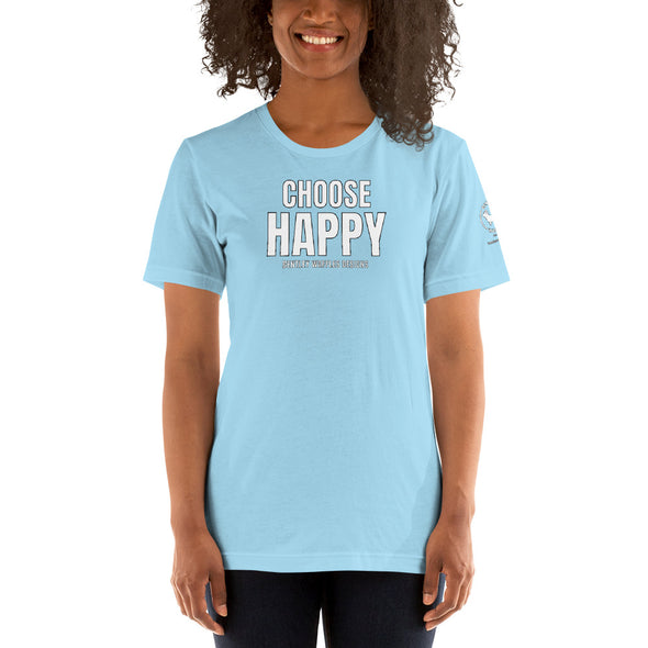 Choose Happy Unisex t-shirt