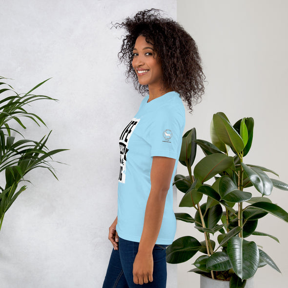 Life Begins with a Dog Unisex t-shirt