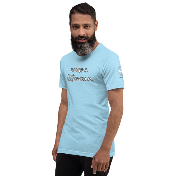Make a difference Unisex t-shirt