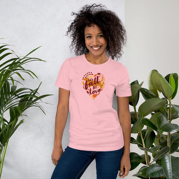Let's Fall in Love Basset Hound Unisex t-shirt