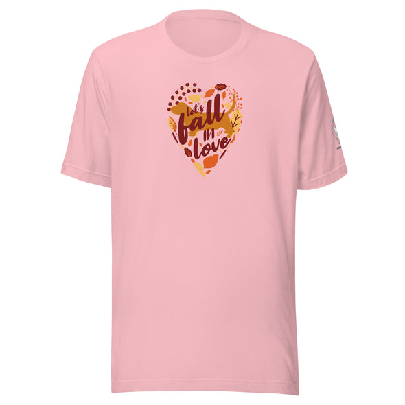 Let's Fall in Love Basset Hound Unisex t-shirt