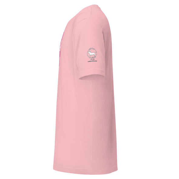 Dog Life Pink Paw Unisex t-shirt