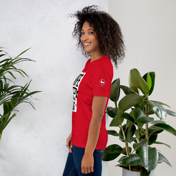 Life Begins with a Dog Unisex t-shirt