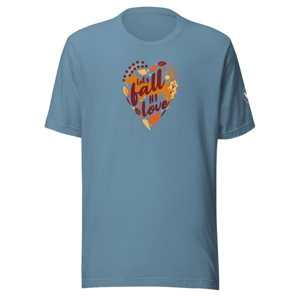 Let's Fall in Love Basset Hound Unisex t-shirt