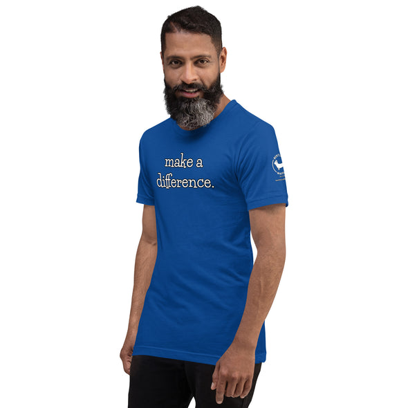 Make a difference Unisex t-shirt