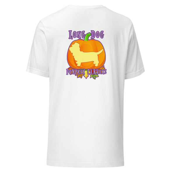 Long Dog Pumpkin Carvers Unisex t-shirt