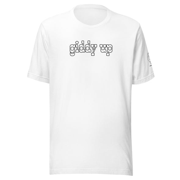 giddy up Unisex t-shirt