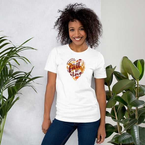 Let's Fall in Love Basset Hound Unisex t-shirt