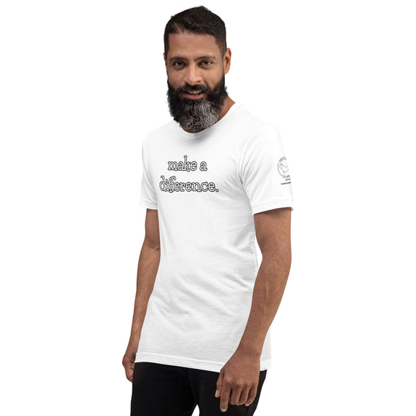 Make a difference Unisex t-shirt