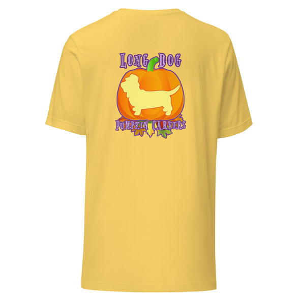 Long Dog Pumpkin Carvers Unisex t-shirt