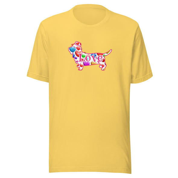 Love Dog Unisex t-shirt