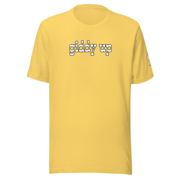 giddy up Unisex t-shirt