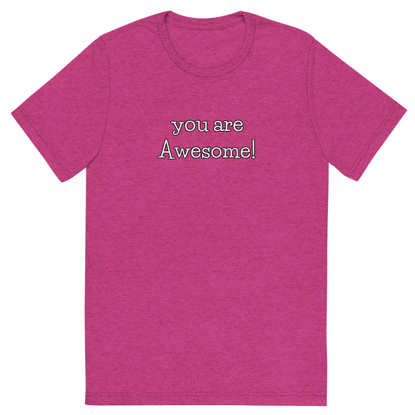 Awesome uni-sex short sleeve t-shirt
