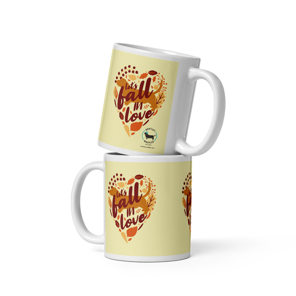 Let's Fall in Love mug
