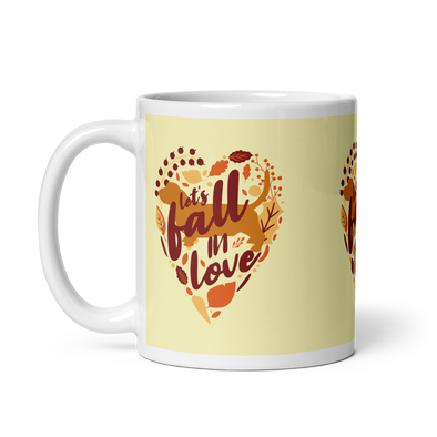 Let's Fall in Love mug