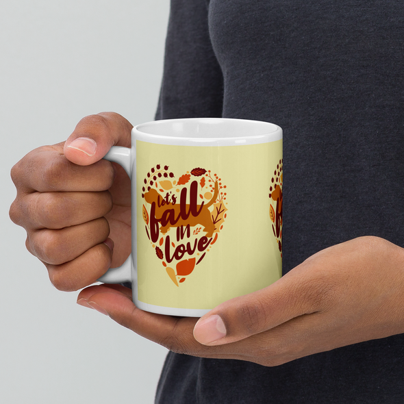 Let's Fall in Love mug