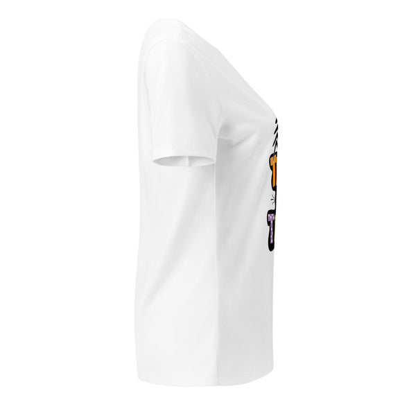 Trick or Treat Spider Women’s V-neck t-shirt