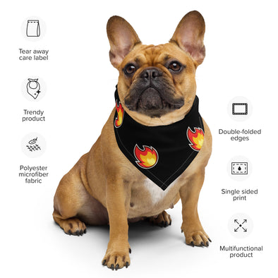 Flames bandana