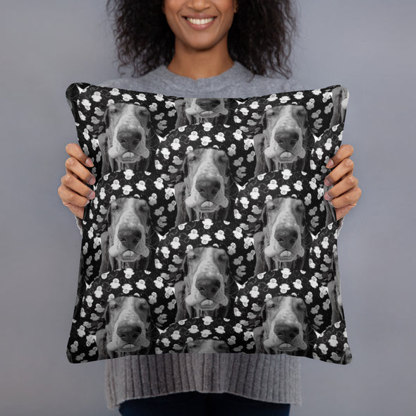 Black and White Duckie Pillow