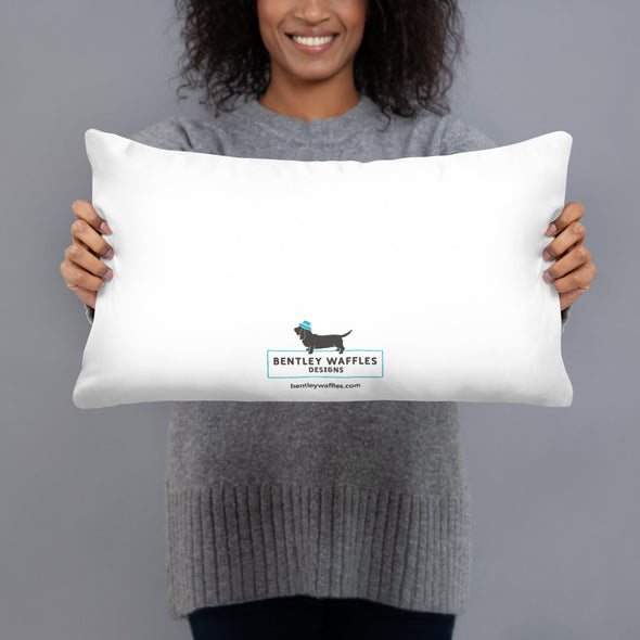 Black and White Duckie Pillow