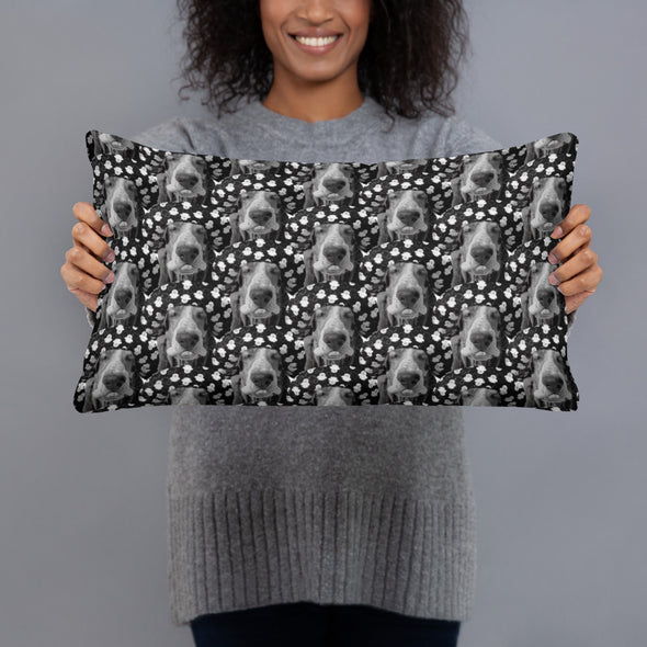 Black and White Duckie Pillow