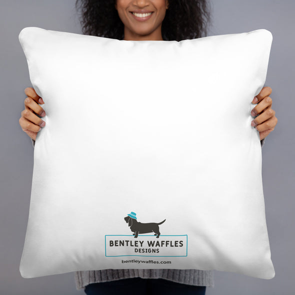 Black and White Duckie Pillow