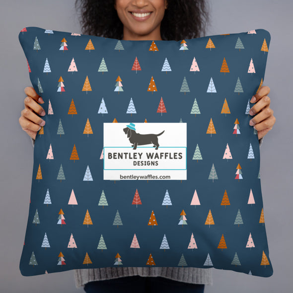 B. Waffles Winter Pillow