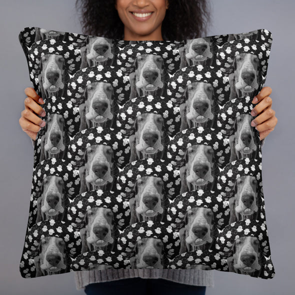 Black and White Duckie Pillow